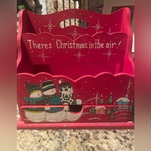 Super cute Christmas card/paper holider